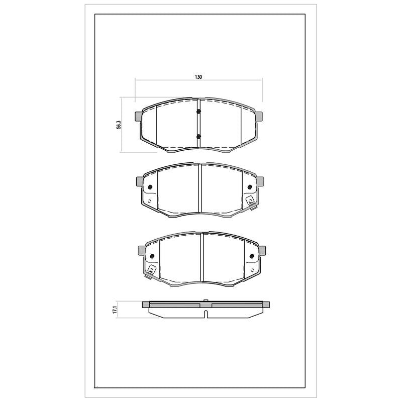 SURESTOP BRAKEPAD SP9570
