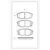 SURESTOP BRAKEPAD SP9570