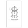 SURESTOP BRAKEPAD SP9588