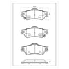 SURESTOP BRAKEPAD SP9608 #B6