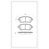 SURESTOP BRAKEPAD SP9642