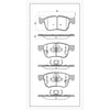 SURESTOP BRAKEPAD SP9656