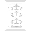 SURESTOP BRAKEPAD SP9695 #B19