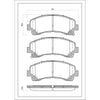SURESTOP BRAKEPAD SP9698 #B59