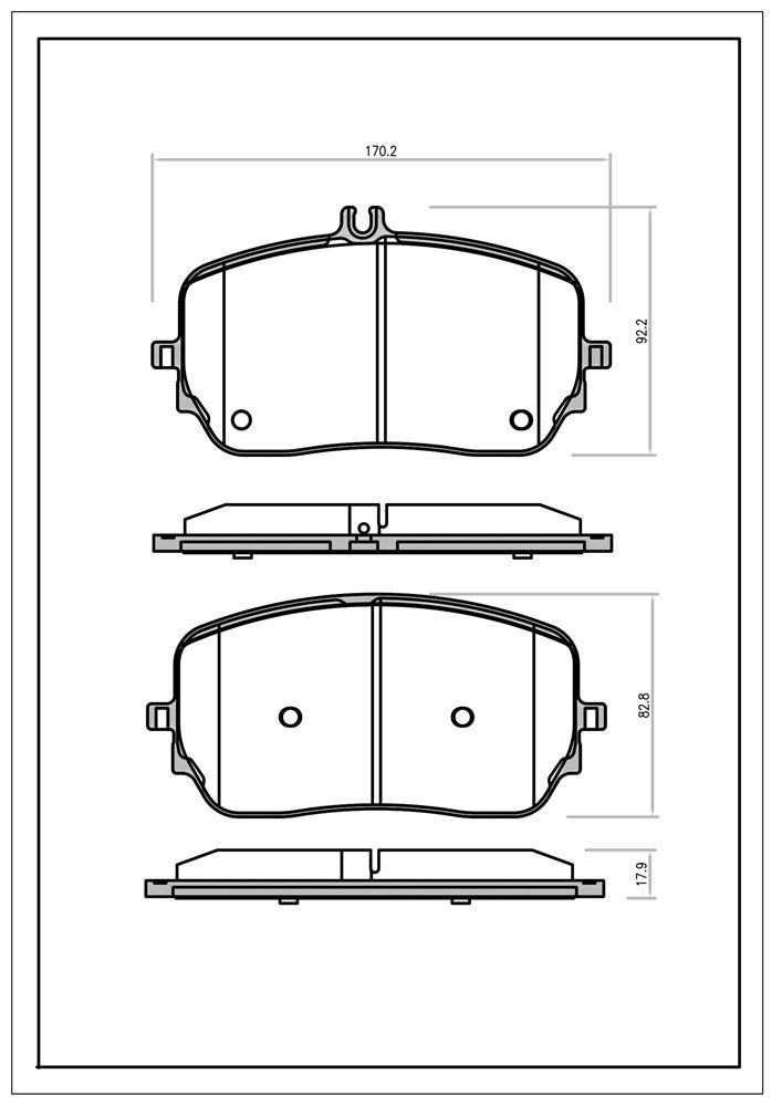 SURESTOP BRAKEPAD SP9718