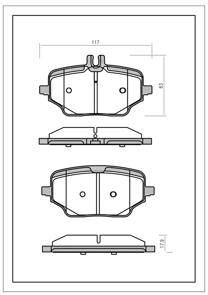 SURESTOP BRAKEPAD SP9729