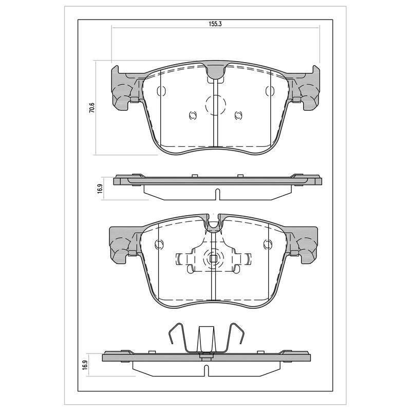 SURESTOP BRAKEPAD SP9811
