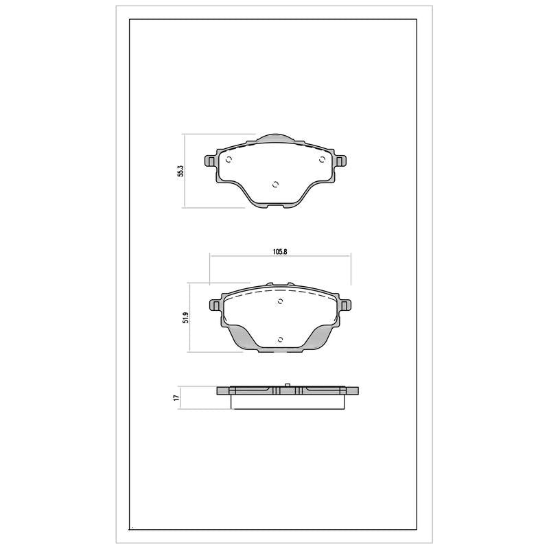 SURESTOP BRAKEPAD SP9819