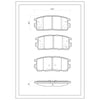 SURESTOP BRAKEPAD SP9864 #B12
