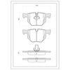 SURESTOP BRAKEPAD SP9869W #B27