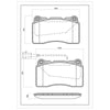 SURESTOP BRAKEPAD SP9926W