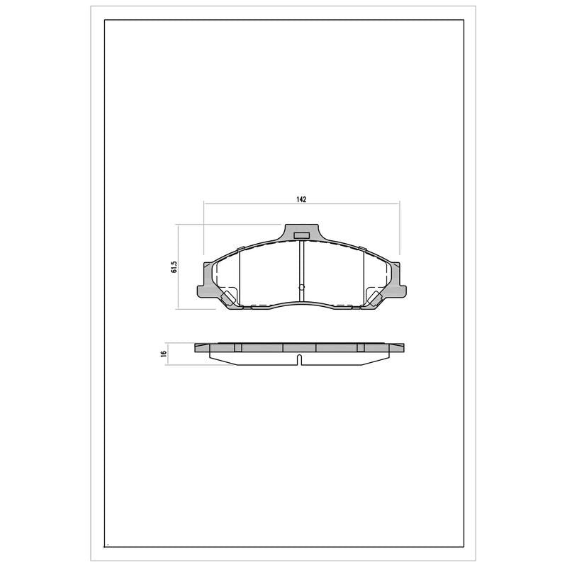 SURESTOP BRAKEPAD SP9939