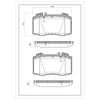 SURESTOP BRAKEPAD SP9962