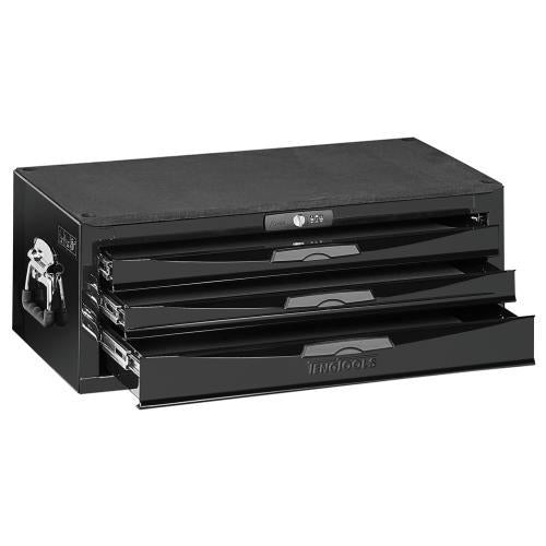 Teng 3-Dr. 8-Series Middle (Stacker) Tool Box (Black)