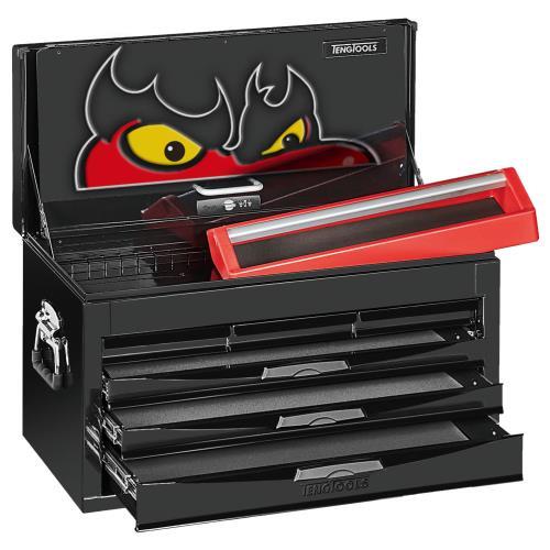 Teng 6-Dr. 8-Series Top Tool Box (Black)