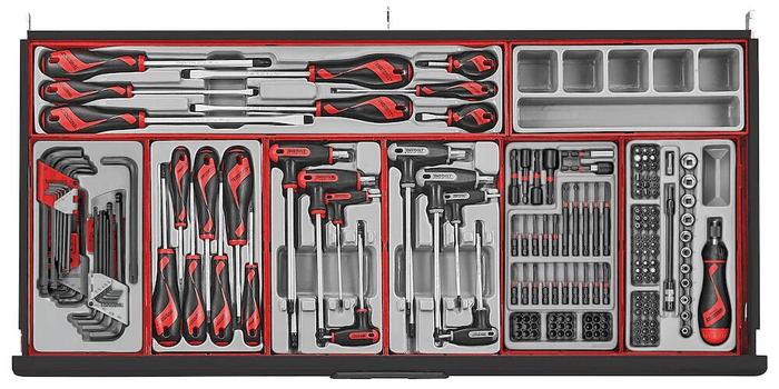 Teng 1004pc MM/AF Work Station Tool Kit (Black)**