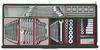 Teng 1004pc MM/AF Work Station Tool Kit (Black)**