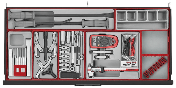 Teng 1004pc MM/AF Work Station Tool Kit (Black)**