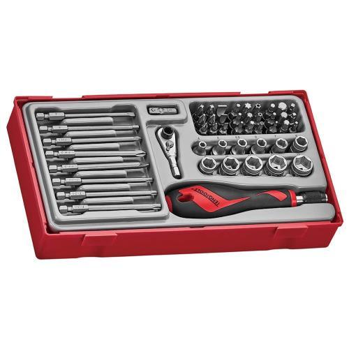 Teng 49pc MD Bits & Socket Set - TC-Tray