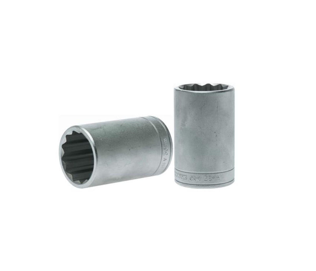 Teng 1/2in Dr. Deep Socket 36mm 12Pnt