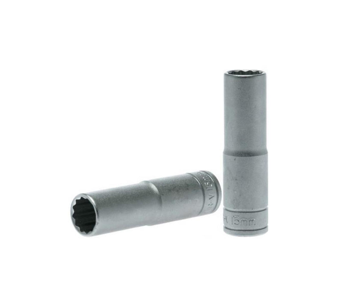 Teng 1/2in Dr. Deep Socket 15mm 12Pnt