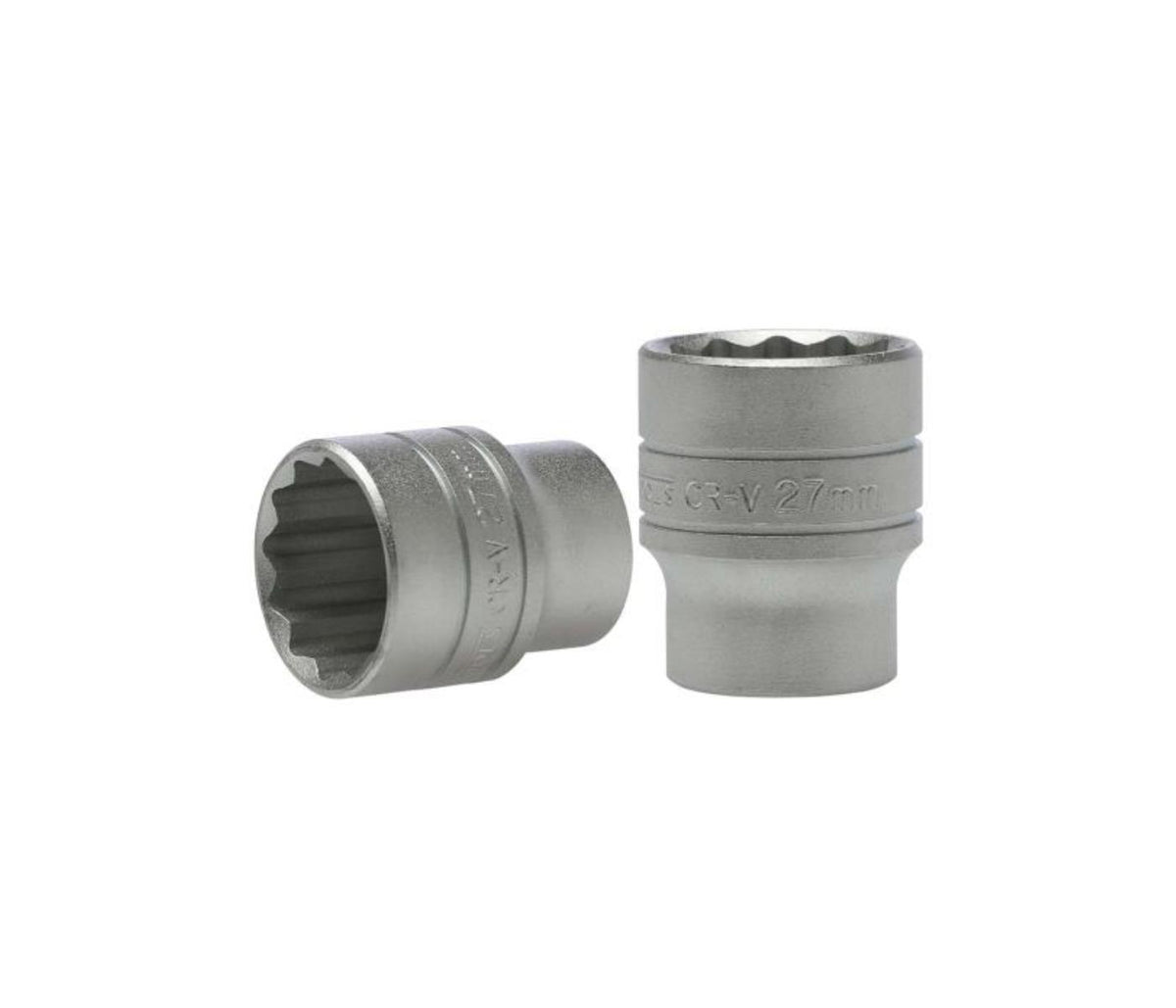 Teng 1/2in Dr. Socket 27mm 12Pnt