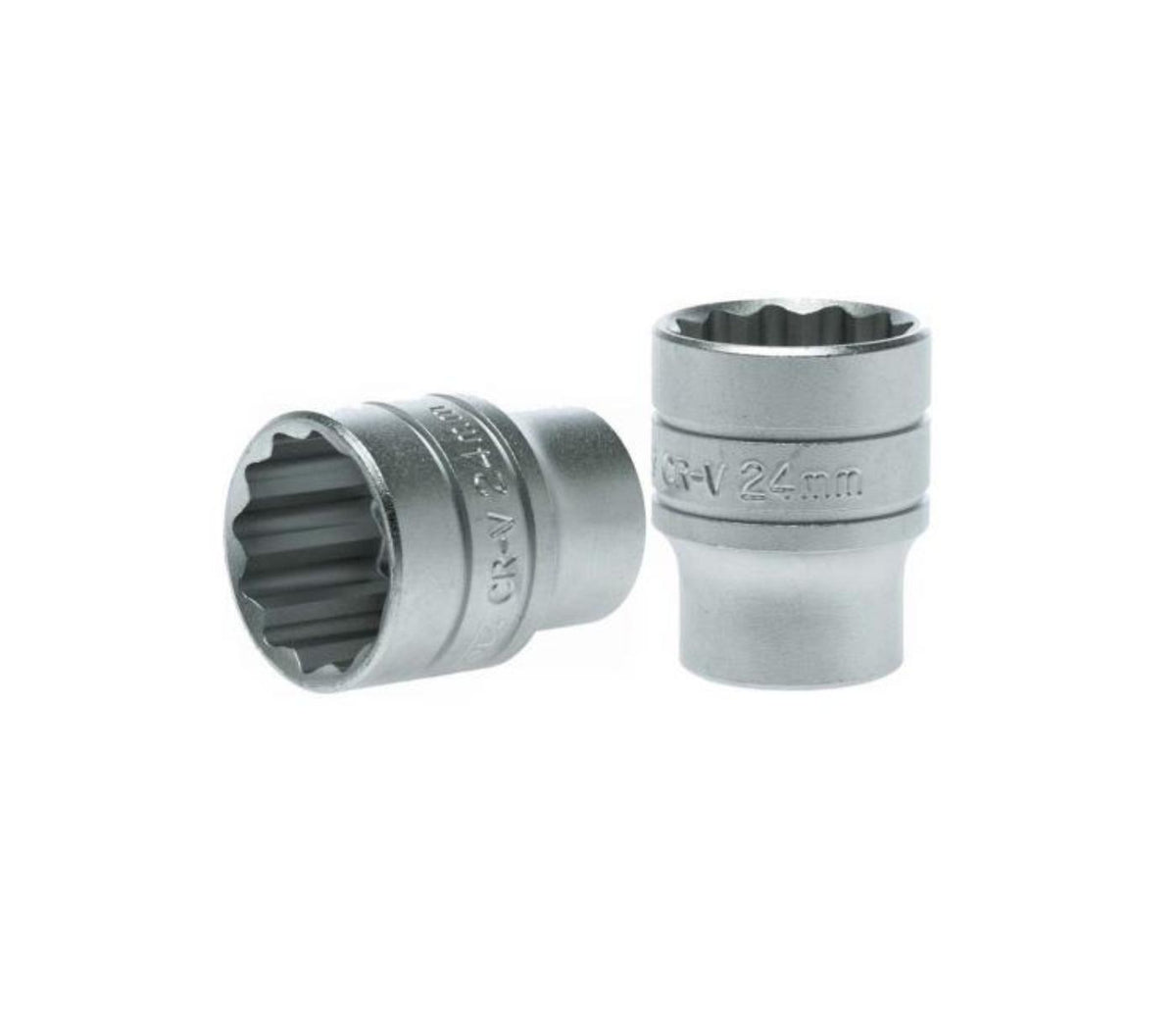 Teng 1/2in Dr. Socket 24mm 12Pnt