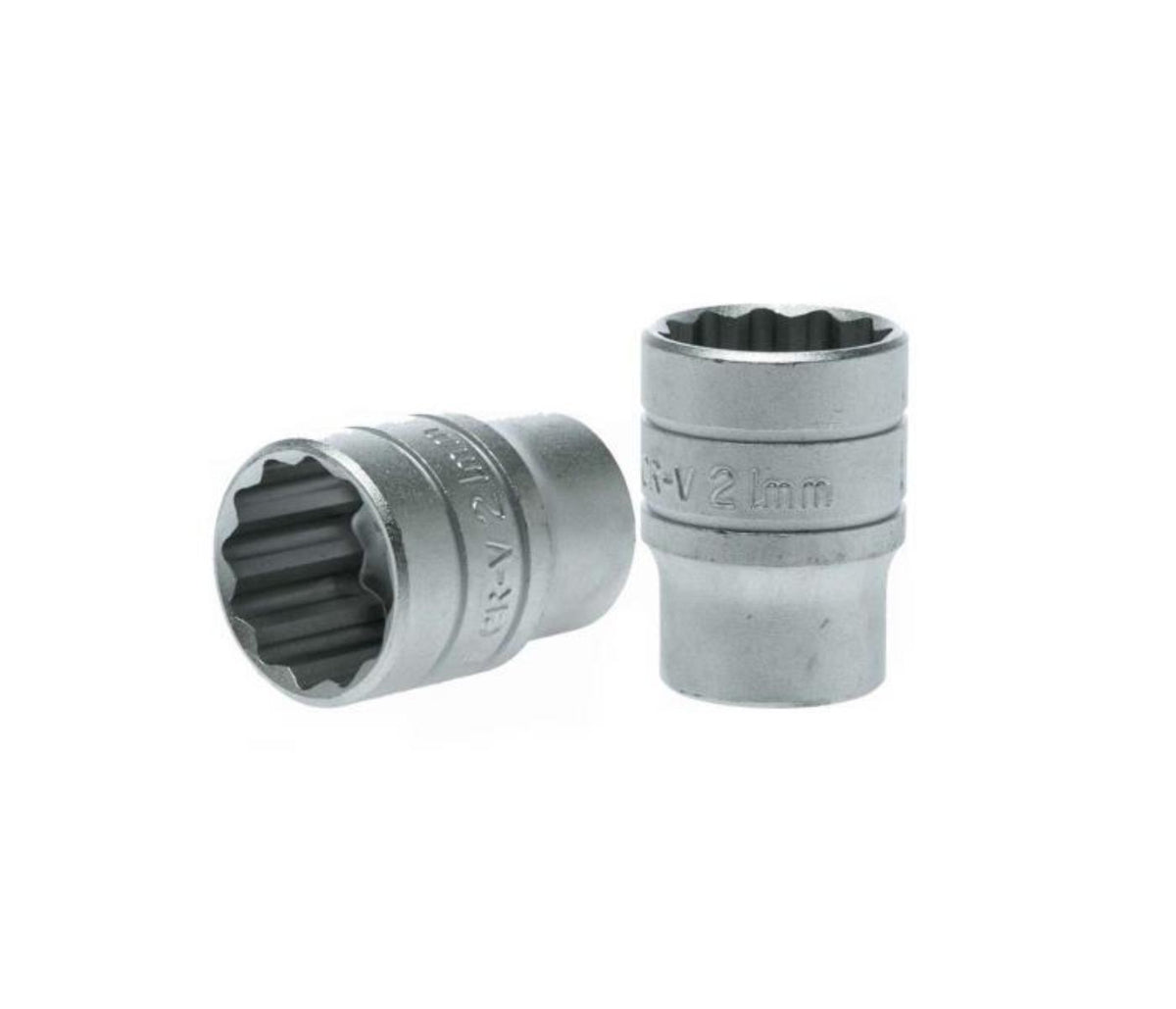 Teng 1/2in Dr. Socket 21mm 12Pnt