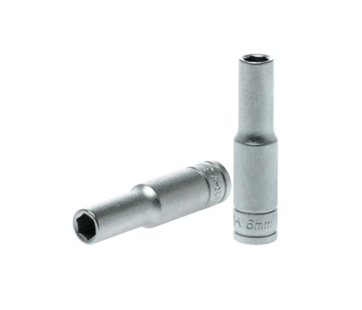 Teng 1/4in Dr. Deep Socket 6mm