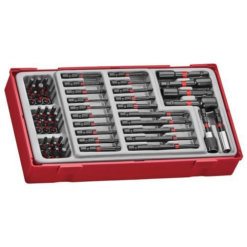 Teng 53pc Bits Set Impact - TC-Tray