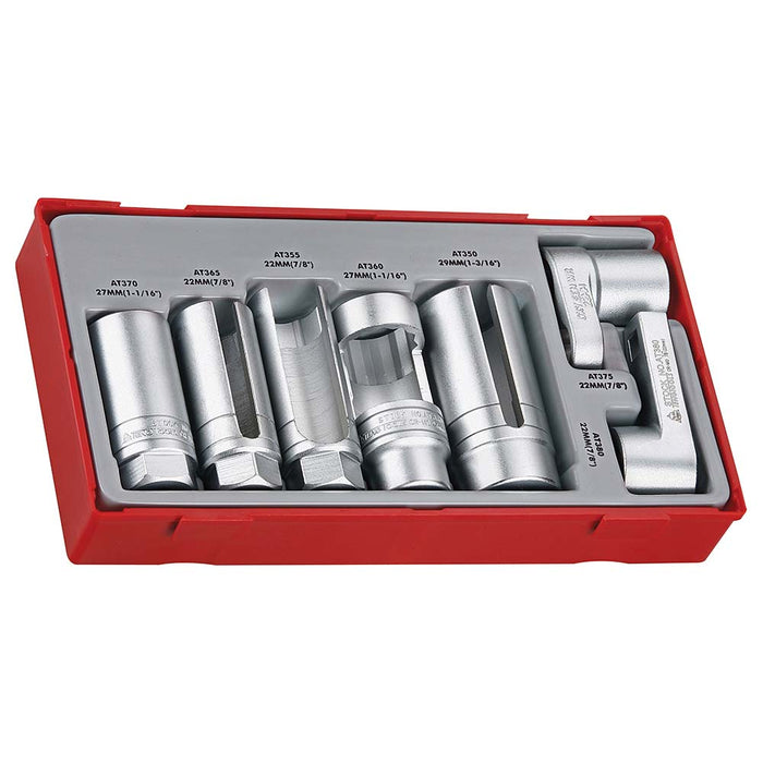 Teng 7pc 3/8&1/2in Dr. Specialist Skt Set-TC-Tray