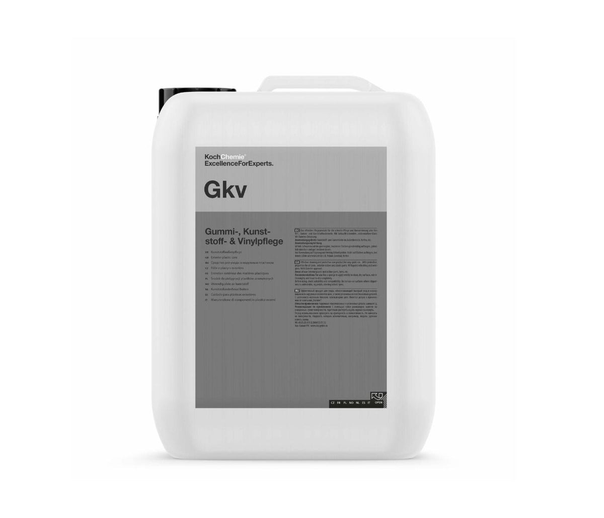 Koch-Chemie Gkv & Exterior Plastics & Tyres Care & Semi-Gloss 10L