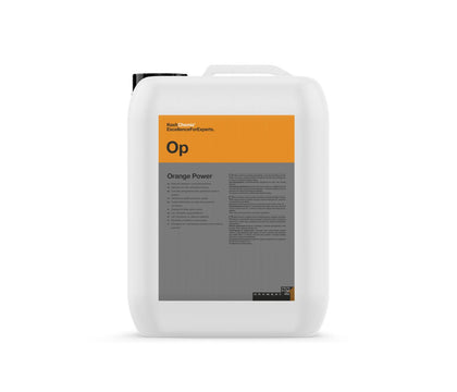 Koch-Chemie Orange Power Op & Natural Extract-Based Stain Remover & Halogenated Hydrocarbons-Free 10L