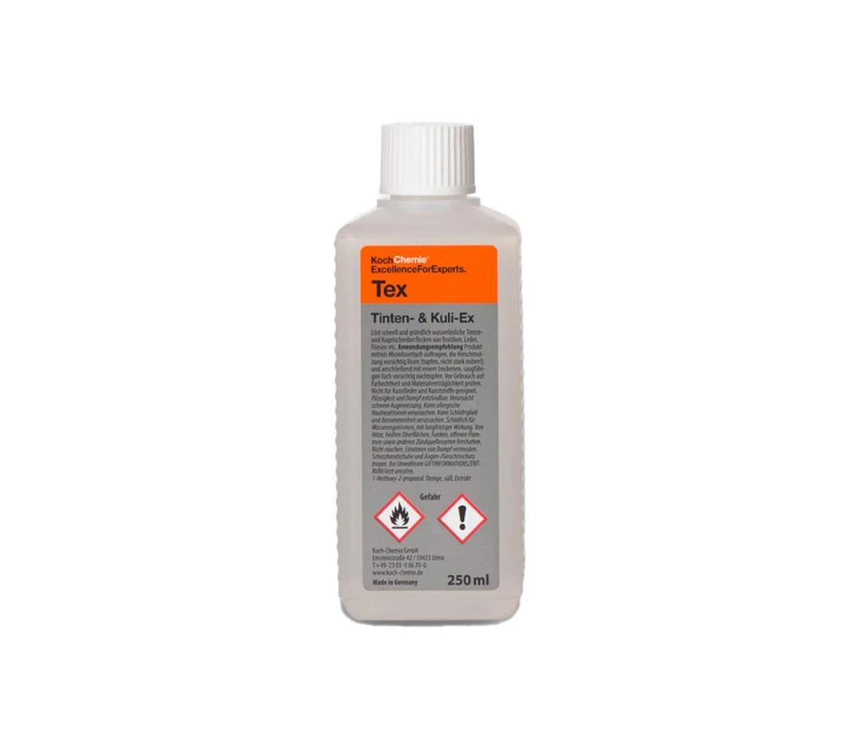 Tex. Ink & ballpoint remover 250ml