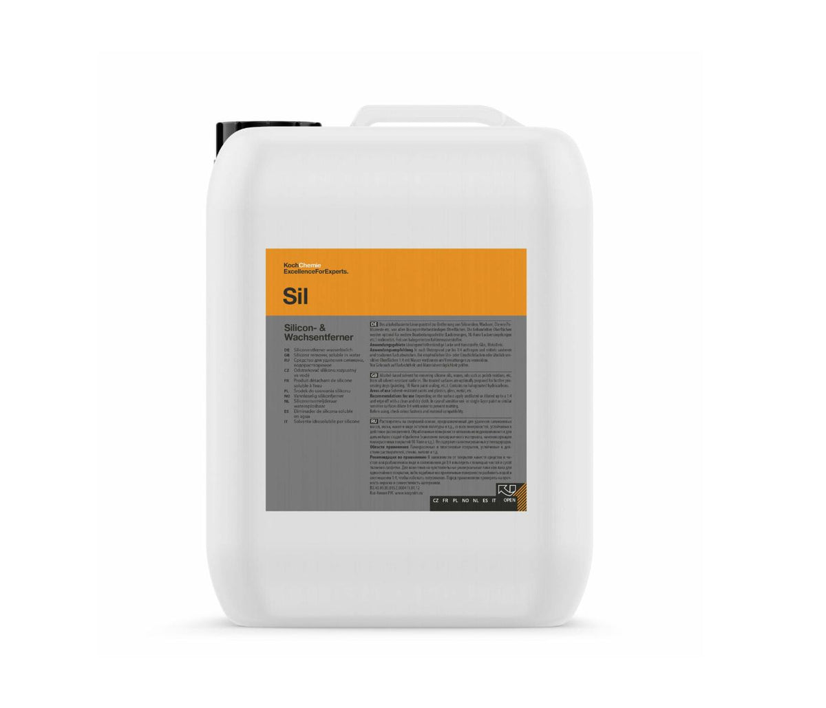 Koch-Chemie Sil & Silicone Oil & Wax Remover & Halogenated Hydrocarbons-Free 5L