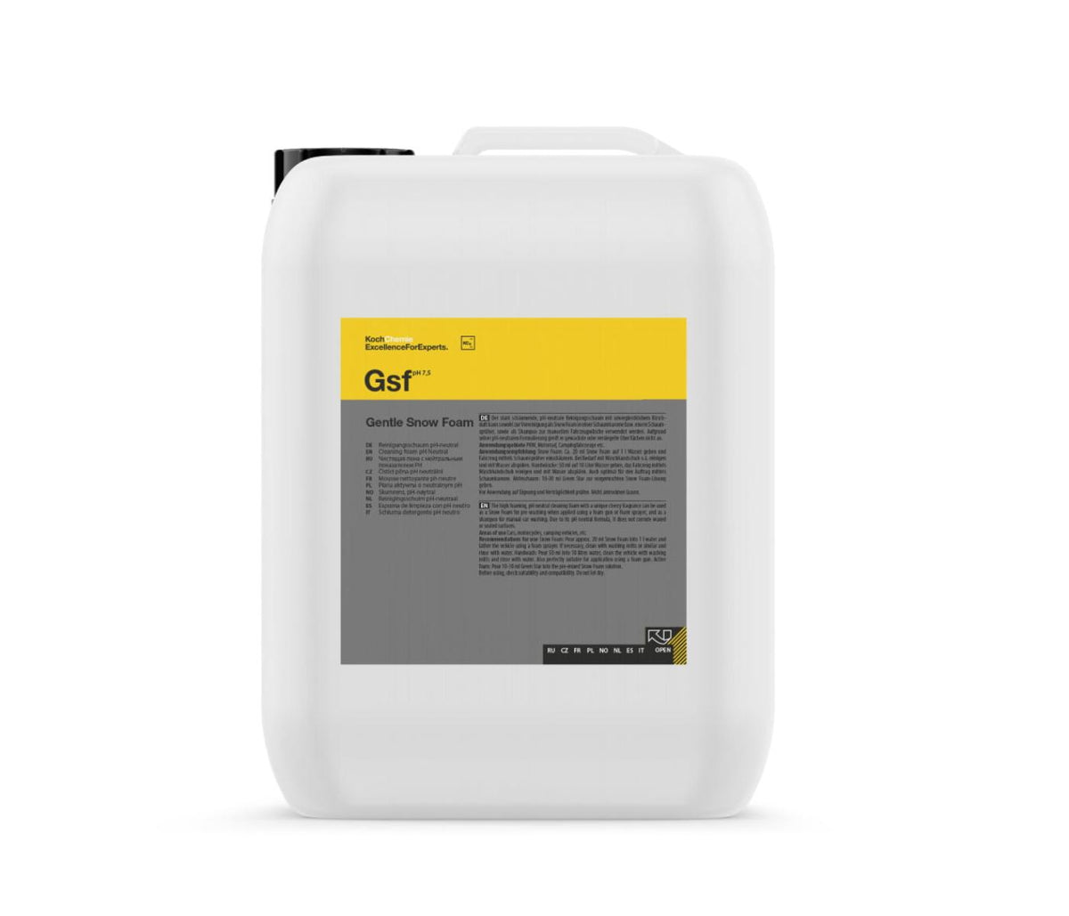Gsf. Gentle Snow Foam maintenance snow foam 5L