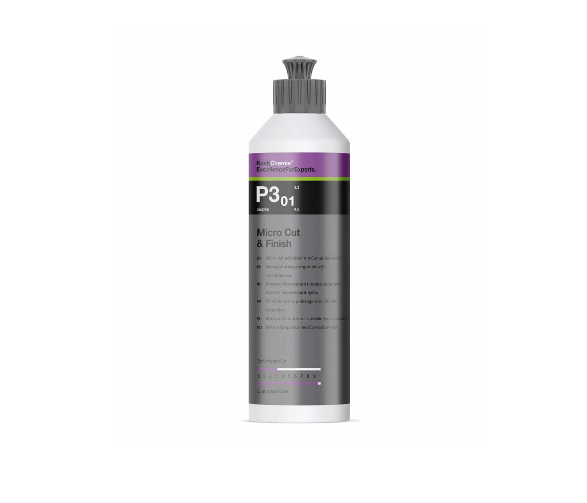 Koch-Chemie Micro Cut & Finish P3.01 & Hologram Remover with Carnauba 250ml