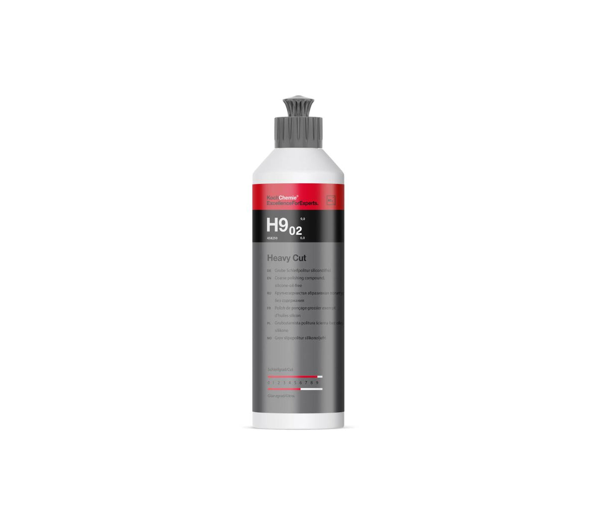 Koch-Chemie Heavy Cut H9.02 & Silicone-Free Coarse Polishing Compound & Advanced Formula 250ml
