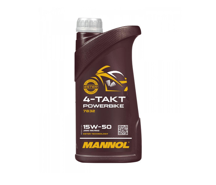 MANNOL 7832 1L 4-Takt Powerbike 15W-50