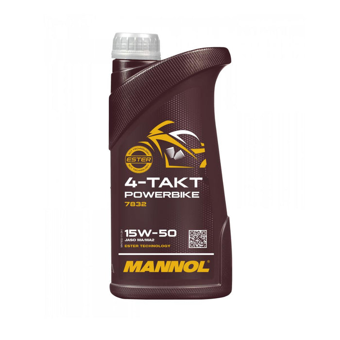 MANNOL 7832 1L 4-Takt Powerbike 15W-50