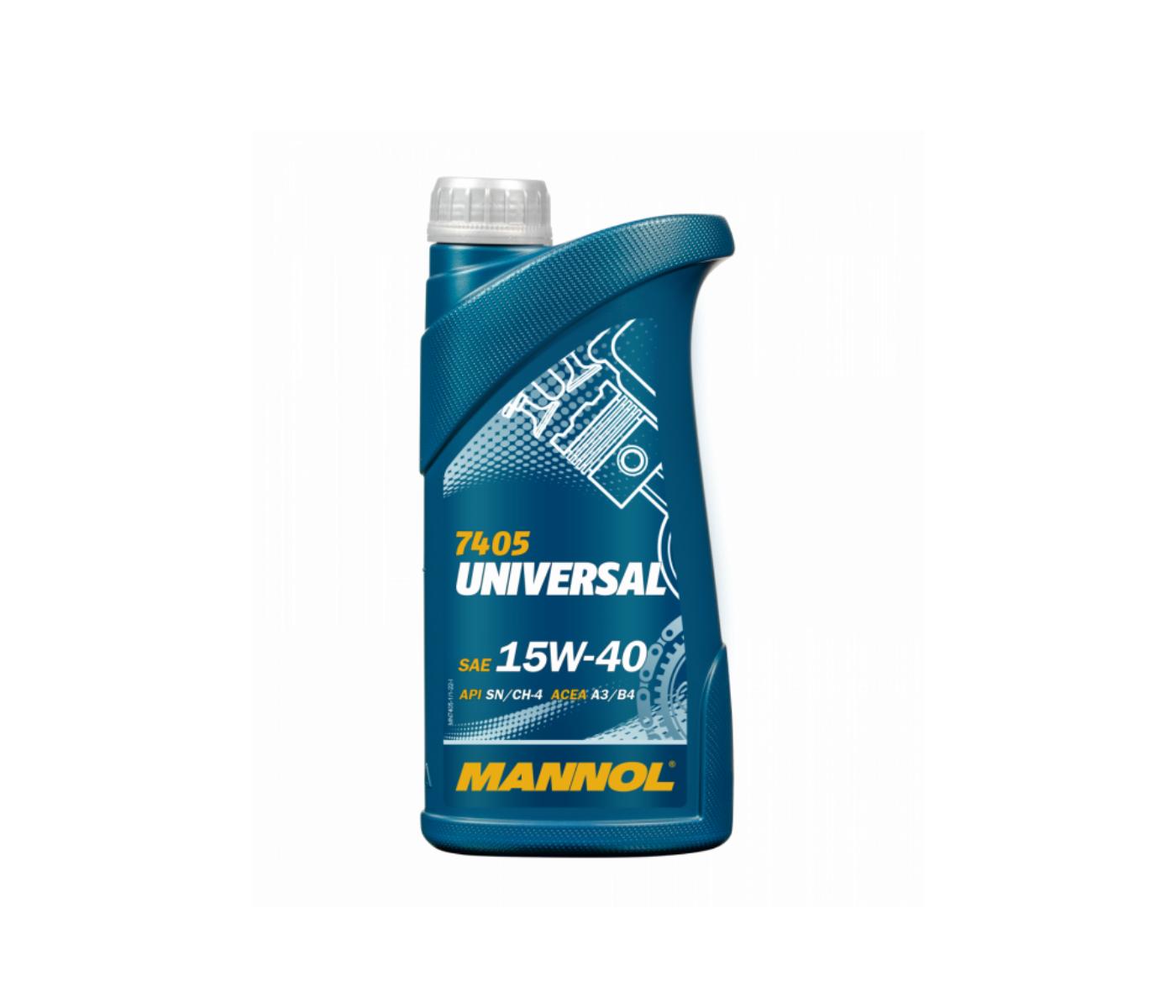 MANNOL 7405 1L Universal 15W-40 SN/CH-4 A3/B4