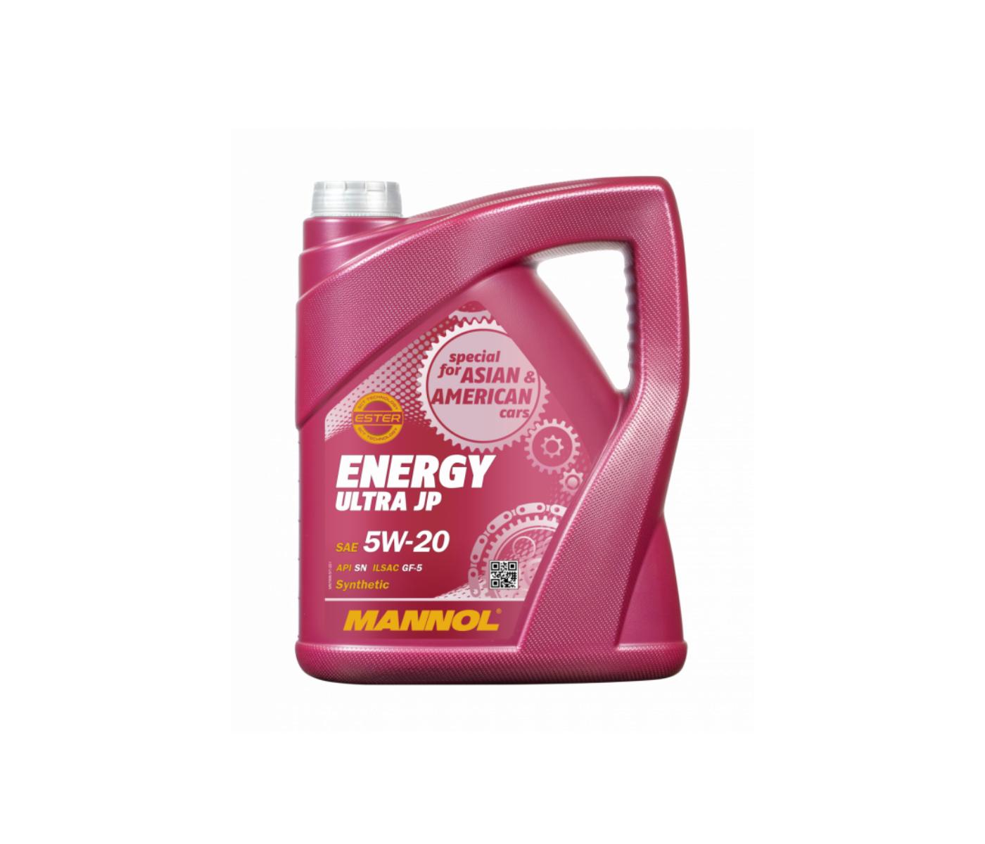 MANNOL 7906 5L Energy Ultra ALL JP KOE VVT 5W-20