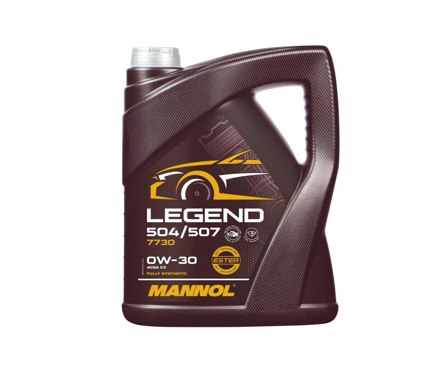 MANNOL 7730 5L Legend 504/507 0W-30