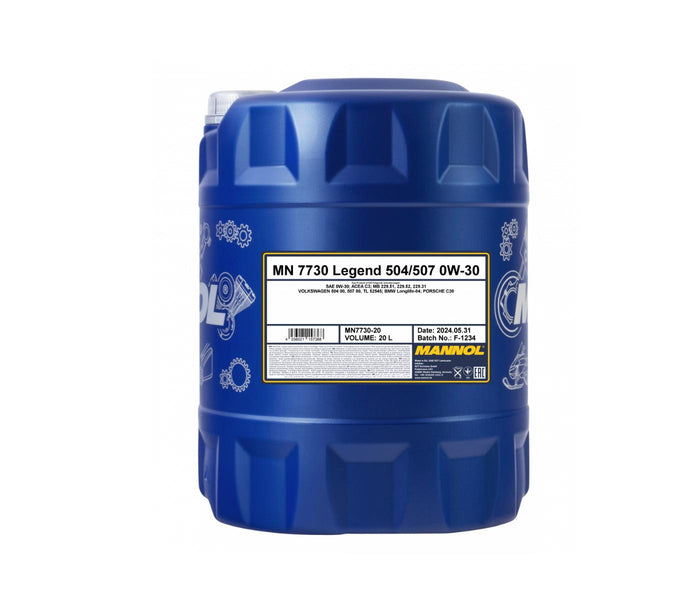 MANNOL 7730 20L Legend 504/507 0W-30