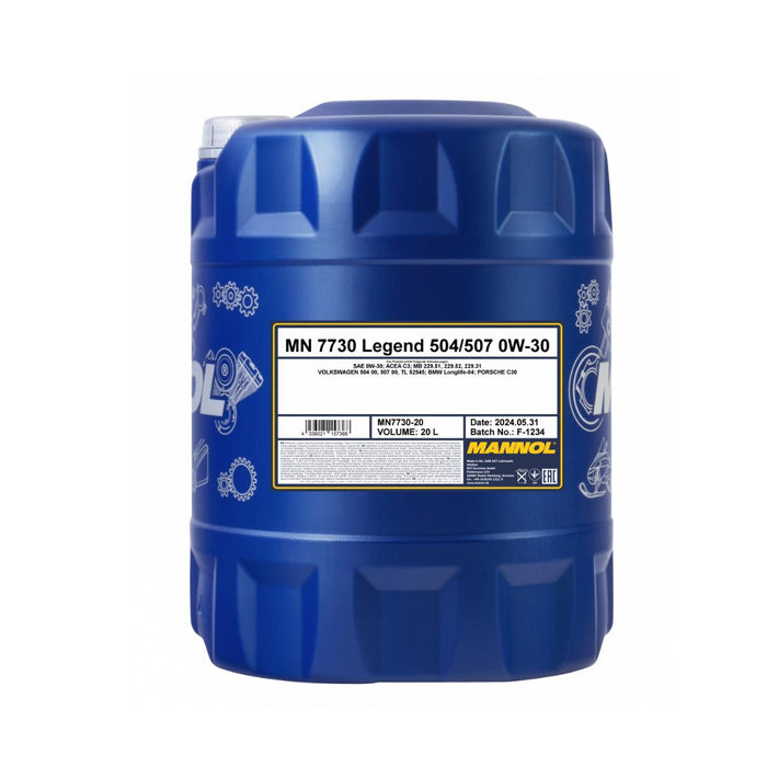 MANNOL 7730 20L Legend 504/507 0W-30