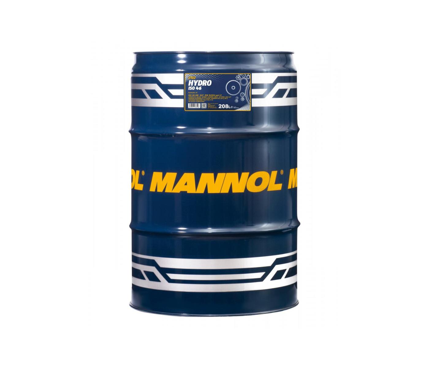 MANNOL 2102 208L MANNOL Hydro ISO 46