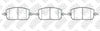 NIBK PN5810 Front Pads For Mazda
