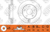 NIBK RN1193V Front Rotors For Mazda Nissan
