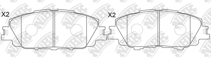 BRAKE PADS » PN1866