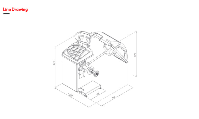 CB67 | WHEEL BALANCER